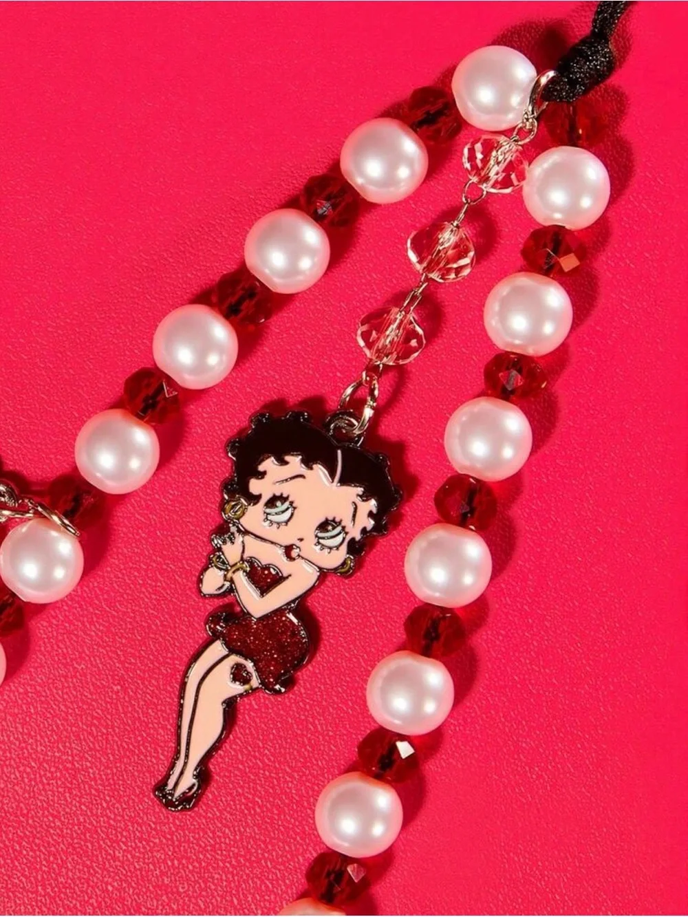 Betty Boop Beaded Mobile Phone Chain Absolutely Gorgeous 😍